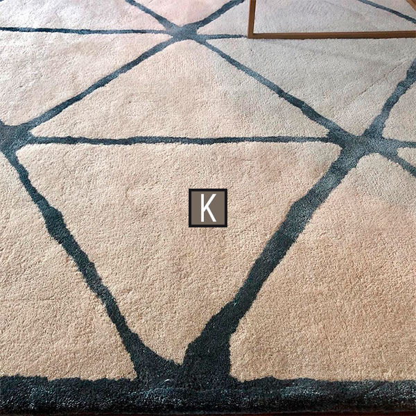 Proyecto de Interiorismo en Villaviciosa de Od&oacute;n - Detalle alfombra
